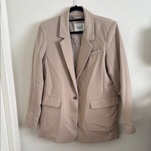 Beige Women's Blazer